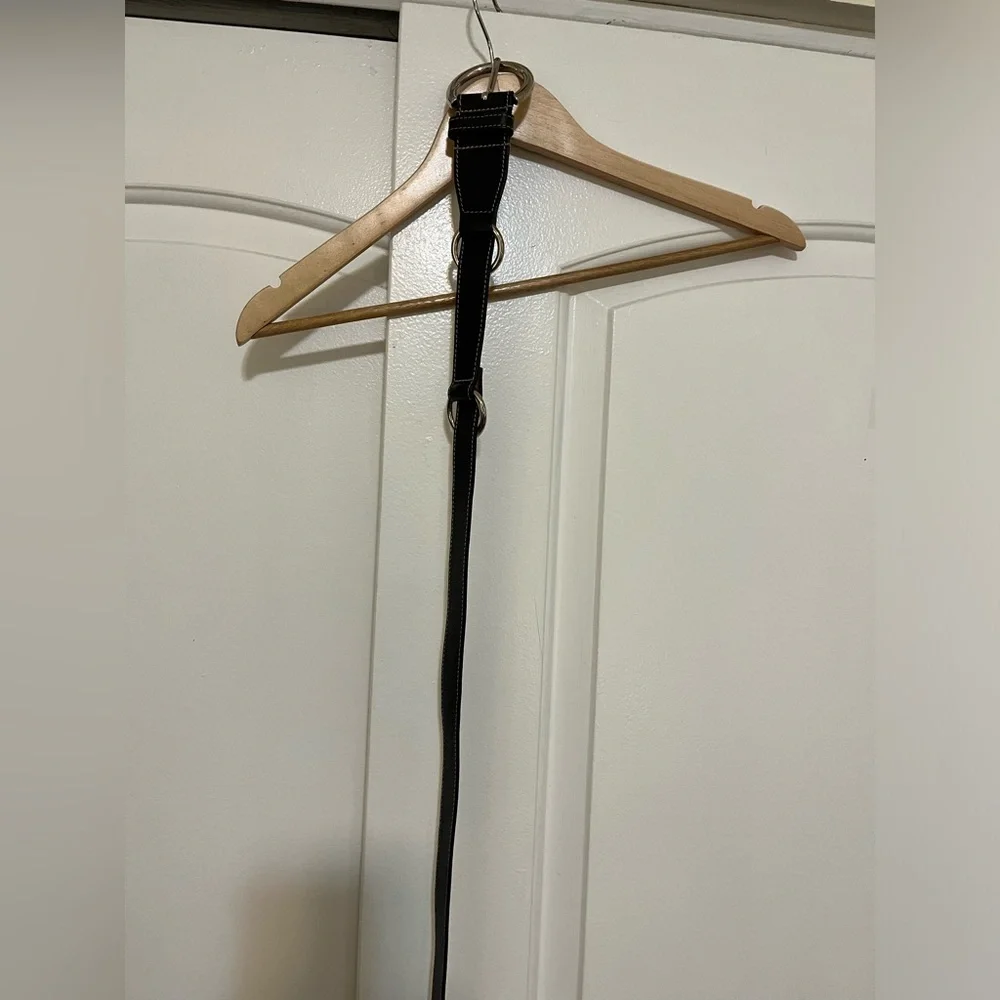 Furla leather chain belt